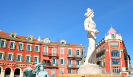 Place Massena a Nice, France